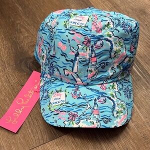 NWT Lilly Pulitzer Hat Lilly Pulitzer Run Around Hat Lilly Loves Cape Cod